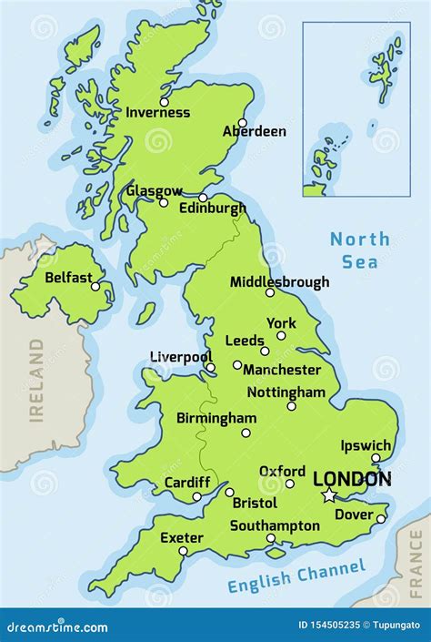 united kingdom major cities.